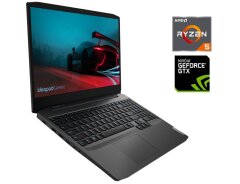 Игровой ноутбук Lenovo Ideapad Gaming 3 15ARH05 / 15.6" (1920x1080) IPS / AMD Ryzen 5 4600H (6 (12) ядер по 3.0 - 4.0 GHz) / 8 GB DDR4 / 256 GB SSD / nVidia GeForce GTX 1650, 4GB GDDR6, 128-bit / WebCam