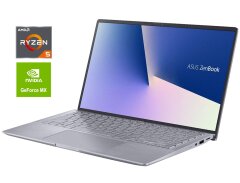 Ультрабук Б-клас Asus ZenBook 14 Q407IQ / 14" (1920x1080) IPS / AMD Ryzen 5 4500U (6 ядер по 2.3 - 4.0 GHz) / 8 GB DDR4 / 256 GB SSD / nVidia GeForce MX350, 2 GB GDDR5, 64-bit / WebCam / Win 11 Home