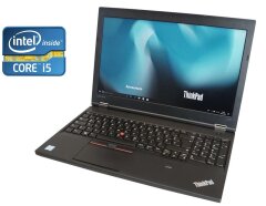 Ноутбук Б-клас Lenovo ThinkPad L570 / 15.6" (1920x1080) IPS / Intel Core i5-6300U (2 (4) ядра по 2.4 - 3.0 GHz) / 8 GB DDR4 / 256 GB SSD / Intel HD Graphics 520 / WebCam