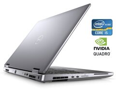 Мобильная рабочая станция Dell Precision 7540 / 15.6" (1920x1080) IPS / Intel Core i5-9400H (4 (8) ядра по 2.5 - 4.3 GHz) / 32 GB DDR4 / 512 GB SSD NVMe / nVidia Quadro T2000, 4 GB GDDR5, 128-bit