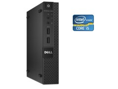 Неттоп Dell OptiPlex 3020 Micro USFF / Intel Core i5-4570T (2 (4) ядра по 2.9 - 3.6 GHz) / 8 GB DDR3 / 128 GB SSD / Intel HD Graphics 4600
