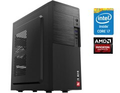 Игровой ПК 2E Alfa Black Tower NEW / Intel Core i7-4770 (4 (8) ядра по 3.4 - 3.9 GHz) / 16 GB DDR3 / 480 GB SSD NEW / AMD Radeon RX 570, 8 GB GDDR5, 256-bit / 750W + Wi-Fi адаптер D-Link DWA-140