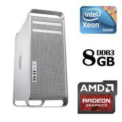 Apple Mac Pro 5.1 Tower / Intel&reg; Xeon&reg; W3530 (4 (8) ядра по 2.80 - 3.06 GHz) / 8 GB DDR3 ECC / 1 TB HDD / ATI Radeon HD 5770 (1 GB 128-bit GDDR5)