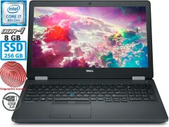 Ноутбук Dell Latitude E5250 / 12.5" (1366х768) TN LED / Intel Core i7-5600U 5th Gen (2 (4) ядра по 2.6GHz - 3.2GHz) / 8 GB DDR4 / 256 GB SSD / WebCam / Fingerprint Scanner  / Intel HD Graphics 5500