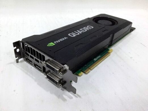 Дискретна відеокарта nVidia Quadro K5200, 8 GB GDDR5, 256-bit / DVI, DisplayPort