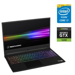 Игровой ноутбук Evoo Gaming EG-LP4-BK / 15.6" (1920x1080) IPS / Intel Core i7-9750H (6 (12) ядра по 2.6 - 4.5 GHz) / 16 GB DDR4 / 480 GB SSD / nVidia GeForce GTX 1650, 4 GB GDDR5, 128-bit / WebCam  