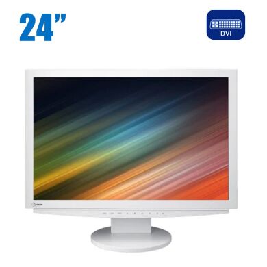 Монитор EIZO FlexScan S2411W / 24.1" (1920x1200) TN / DVI, USB 2.0 / VESA 100x100 