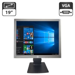 Монитор HP EliteDisplay E190i / 19" (1280x1024) IPS / VGA, DVI, DisplayPort / VESA 100x100 / Кабели VGA и питания в комплекте