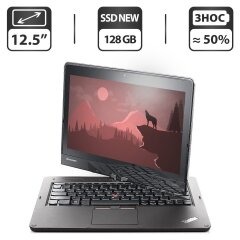 Нетбук-трансформер Б-класс Lenovo ThinkPad Twist S230u / 12.5" (1366x768) TN Touch / Intel Core i5-3317U (2 (4) ядра по 1.7 - 2.6 GHz) / 4 GB DDR3 / 128 GB SSD NEW / Intel HD Graphics 4000 / WebCam / Mini HDMI / Windows 10 Pro