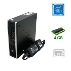 Неттоп HP Compaq Elite 8300 USFF / Intel Pentium G2120 (2 ядра по 3.1 GHz) / 4 GB DDR3 / 240 GB SSD NEW