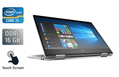 Ноутбук-трансформер Б-клас HP ENVY x360m 15m-bp011dx / 15.6" (1920x1080) IPS Touch / Intel Core i7-7500U (2 (4) ядра по 2.7 - 3.5 GHz) / 16 GB DDR4 / 480 GB SSD / Intel HD Graphics 620 / WebCam / Windows 10