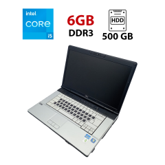 Ноутбук Fujitsu LifeBook E751 / 15.6&rsquo;&rsquo; (1366x768) TN / Intel Core i5-2520M (2 (4) ядра по 2.5 - 3.2 GHz)/ 6 GB DDR3 / 500 GB HDD / Intel HD Graphics 3000 / WebCam
