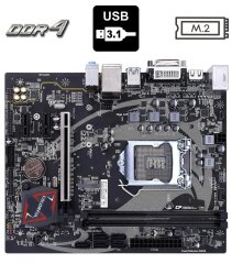 Новая материнская плата Colorful Battle-ax B365M-D V20 / Socket LGA1151 / USB 3.1 / M.2