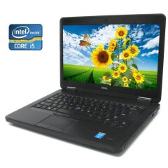 Ноутбук Б-класс Dell Latitude E5440 / 14" (1366x768) TN / Intel Core i5-4200U (2 (4) ядра по 1.6 - 2.6 GHz) / 8 GB DDR3 / 500 GB HDD / Intel HD Graphics 4400 / WebCam / DVD-ROM