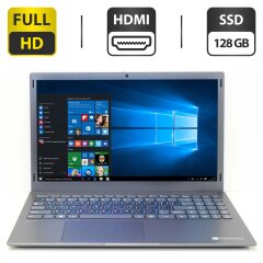 Ультрабук Б-класс Gateway GWTN156-11 / 15.6" (1920x1080) TN / Intel Pentium N5030 (4 ядра по 1.1 - 3.1 GHz) / 4 GB DDR4 / 128 GB SSD / Intel UHD Graphics 605 / WebCam / HDMI