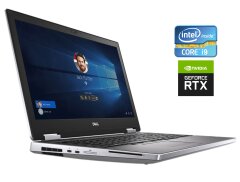 Мобильная рабочая станция Б-класс Dell Precision 7540 / 15.6" (1920x1080) TN / Intel Core i9-9980HK (8 (16) ядер по 2.4 - 5.0 GHz) / 32 GB DDR4 / 256 GB SSD / nVidia Quadro RTX 3000, 6 GB GDDR6, 192-bit / WebCam / Win 11 Pro