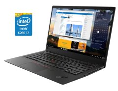Ультрабук Б-класс Lenovo ThinkPad X1 Carbon Gen 6 / 14" (1920x1080) IPS Touch / Intel Core i7-8650U (4 (8) ядра по 1.9 - 4.2 GHz) / 16 GB DDR4 / 512 GB SSD / Intel UHD Graphics 620 / WebCam