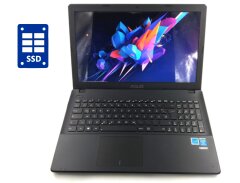 Ноутбук Б-класс Asus F551C / 15.6" (1366x768) TN / Intel Celeron 1007U (2 ядра по 1.5 GHz) / 4 GB DDR3 / 128 GB SSD / Intel HD Graphics / WebCam / Win 10 Home
