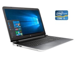 Ноутбук HP Pavilion N5R49UA / 15.4" (1366x768) TN / Intel Core i5-5200U (2 (4) ядра по 2.2 - 2.7 GHz) / 8 GB DDR3 / 240 GB SSD /  Intel HD Graphics 5500 / WebCam / DVD-ROM / Win 10 Pro
