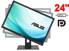 Монитор Asus BE24A / 24" (1920x1200) IPS / 1x DP, 1x DVI, 1x VGA, 2x USB 2.0, 2x Audio / встроенные колонки 2х 1W / VESA 100x100