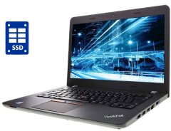 Ультрабук Lenovo ThinkPad E460 / 14" (1366x768) TN / Intel Core i3-6100U (2 (4) ядра по 2.3 GHz) / 16 GB DDR3 / 256 GB SSD / Intel HD Graphics 520 / WebCam / Win 10