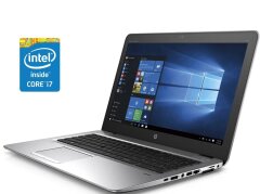 Ноутбук HP EliteBook 850 G3 / 15.6" (1366x768) TN / Intel Core i7-6600U (2 (4) ядра по 2.6 - 3.4 GHz) / 8 GB DDR4 / 256 GB SSD / Intel HD Graphics 520 / WebCam