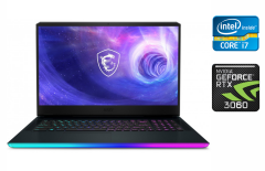 Игровой ноутбук Б-класс MSI MS-17K3 / 17.3" (1920x1080) IPS / Intel Core i7-11800H (8 (16) ядер по 2.3 - 4.6 GHz) / 32 GB DDR4 / 2000 GB SSD + 1000 GB SSD / nVidia GeForce RTX 3060, 6 GB GDDR6, 192-bit / WebCam / Windows 10