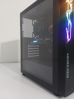 Golden Field Phantom Tower New / Intel Core i5-4590 (4 ядра по 3.3 - 3.7 GHz) / 16 GB DDR3 (2x8GB) / 240 GB SSD new+500 GB HDD / AMD Radeon RX 580 4GB / 650W GameMax + Мышь Marvo M309 с игровой поверхностью