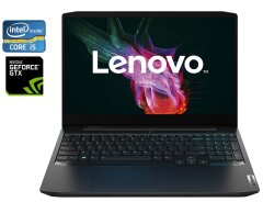 Ігровий ноутбук Lenovo Ideapad Gaming 3 15IMH05 / 15.6" (1920x1080) IPS / Intel Core i5-10300H (4 (8) ядра по 2.5 - 4.5 GHz) / 16 GB DDR4 / 128 GB SSD + 1000 GB HDD / nVidia GeForce GTX 1650, 4GB GDDR6, 128-bit / WebCam