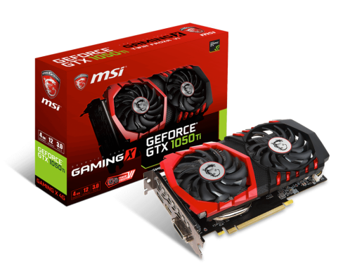 Дискретная видеокарта nVidia GeForce GTX 1050 Ti 4GB GDDR5 128-bit
