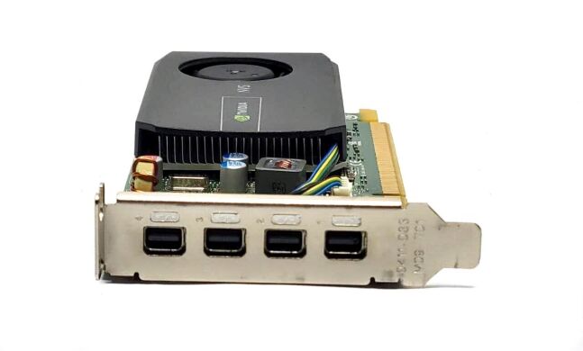 Дискретная видеокарта nVidia NVS 510, 2 GB DDR3, 128-bit / 4x miniDP / SFF
