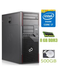 Fujitsu Celsius W410 MT / Intel Core i7-2600 (4 ядра/8 потоков по 3.4-3.8GHz) / 8GB DDR3 / 500GB HDD
