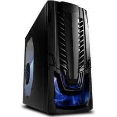 Игровой компьютер на Intel Core i5-7400 / 8GB DDR4 / 1000GB HDD / GeForce GTX 1050 Ti 4GB GDDR5 / БП 600W / 12 мес. гарантия