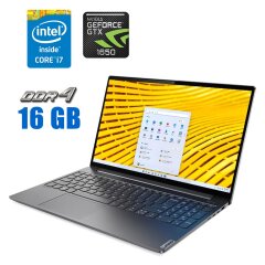 Ігровий ноутбук Б-клас Lenovo IdeaPad S740-15IRH / 15.6" (1920x1080) IPS / Intel Core i7-9750H (6 (12) ядер по 2.6 - 4.5 GHz) / 16 GB DDR4 / 480 GB SSD / nVidia GeForce GTX 1650, 4 GB GDDR5, 128-bit / WebCam 