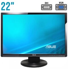 Монитор Asus VW225NL / 22" (1680x1050) TN+film / DVI, VGA / VESA 100x100