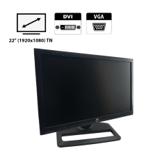 Монитор HP ProDisplay P221 / 22" (1920x1080) TN / 1x DVI, 1x VGA
