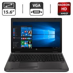 Ноутбук HP ProBook 6560b / 15.6" (1600x900) TN / Intel Core i5-2520M (2 (4) ядра по 2.5 - 3.2 GHz) / 4 GB DDR3 / 500 GB HDD / AMD Radeon HD 7430M, 1 GB GDDR3, 64-bit / WebCam / DVD-ROM / VGA