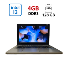 Ноутбук Lenovo IdeaPad U310 / 13.3" (1366x768) TN / Intel Core i3-2365M (2 (4) ядра по 1.4 GHz) / 4 GB DDR3 / 128 GB SSD / Intel HD Graphics 3000 / WebCam / АКБ не работает