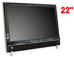 Моноблок HP TouchSmart 600 / 22" (1920x1080) TN Touch / Intel Core i3-M330 (2 (4) ядра по 2.13 GHz) / 4 GB DDR3 / 1000 GB HDD / nVidia GeForce Graphics / WebCam / WiFi