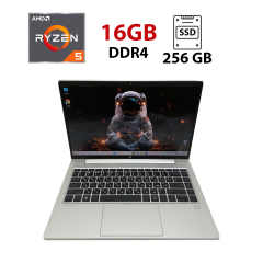 Ультрабук HP ProBook 445 G8 / 14" (1920x1080) IPS / AMD Ryzen 5 5600U (6 (12) ядер по 2.3 - 4.2 GHz) / 16 GB DDR4 / 256 GB SSD / Radeon Vega 7 Graphics / WebCam