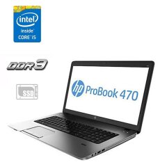 Ноутбук HP Probook 470 G1 / 17.3" (1600x900) TN / Intel Core i5-4200M (2 (4) ядра по 2.5 - 3.1 GHz) / 8 GB DDR3 / 256 GB SSD / AMD Radeon HD 8750M, 1 GB DDR3, 128-bit / WebCam
