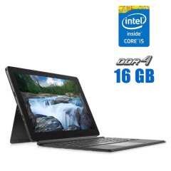 Ноутбук-трансформер Dell Latitude 5290 2-in-1 / 12.5" (1920x1080) IPS Touch / Intel Core i5-8350U (4 (8) ядра по 1.7 - 3.6 GHz) / 16 GB DDR4 / 240 GB SSD / Intel UHD Graphics 620 / WebCam
