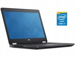 Ультрабук Dell Latitude E7470 / 14" (1366x768) TN / Intel Core i7-6600U (2 (4) ядра по 2.6 - 3.4 GHz) / 8 GB DDR4 / 240 GB SSD / Intel HD Graphics 520 / WebCam / Win 10 Pro
