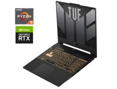 Ігровий ноутбук Asus TUF Gaming A15 FA507XV-MS94 / 15.6" (1920x1080) IPS / AMD Ryzen 9 7940HS (8 (16) ядер по 4.0 - 5.2 GHz) / 16 GB DDR5 / 480 GB SSD / nVidia GeForce RTX 4060, 8 GB GDDR6, 128-bit / WebCam