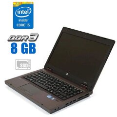 Ноутбук HP ProBook 6460b / 14" (1366x768) TN / Intel Core i5-2410M (2 (4) ядра по 2.3 - 2.9 GHz) / 8 GB DDR3 / 120 GB SSD / Intel HD Graphics 3000 / WebCam