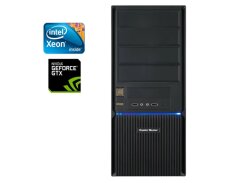 Игровой ПК Б-класс Cooler Master CMP-350 Tower / Intel Xeon E3-1230 v2 (4 (8) ядра по 3.3 - 3.7 GHz) / 16 GB DDR3 / 240 GB SSD + 1000 GB HDD / nVidia GeForce GTX 970, 4 GB GDDR5, 256-bit / DVD-RW / 600W