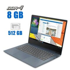 Ноутбук Б-клас Lenovo IdeaPad 330S-15IKB / 15.6" (1366x768) TN / Intel Core i3-8130U (2 (4) ядра по 2.2 - 3.4 GHz) / 8 GB DDR4 / 512 GB SSD M.2 / Intel UHD Graphics 620 / WebCam / Win 10 Home
