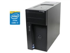 ПК Б-класс Dell Precision T1650 Tower / Intel Core i7-3770 (4 (8) ядра по 3.4 - 3.9 GHz) / 16 GB DDR3 / 256 GB SSD / Intel HD Graphics 4000 / DVD-ROM + USB-флешка 64 GB