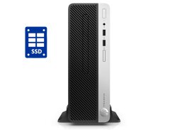 ПК HP ProDesk 400 G5 SFF / Intel Core i3-8100 (4 ядра по 3.6 GHz) / 16 GB DDR4 / 256 GB SSD M.2 / Intel UHD Graphics 630 / Win 10 Pro