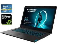Игровой ноутбук Б-класс Lenovo IdeaPad L340-15IRH Gaming / 15.6" (1920x1080) IPS / Intel Core i5-9300H (4 (8) ядра по 2.4 - 4.1 GHz) / 16 GB DDR4 / 512 GB SSD / nVidia GeForce GTX 1650, 4 GB GDDR5, 128-bit / WebCam